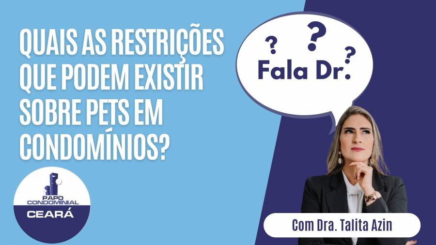 Será que o síndico pode proibir o morador de ter um pet ou de circular nas áreas comuns?