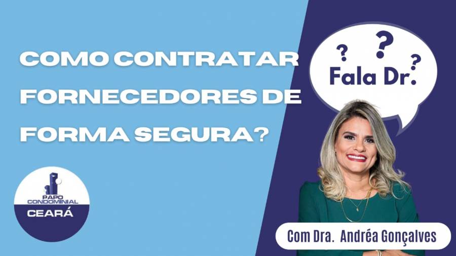 Como contratar fornecedores de forma segura? - Fala Dr