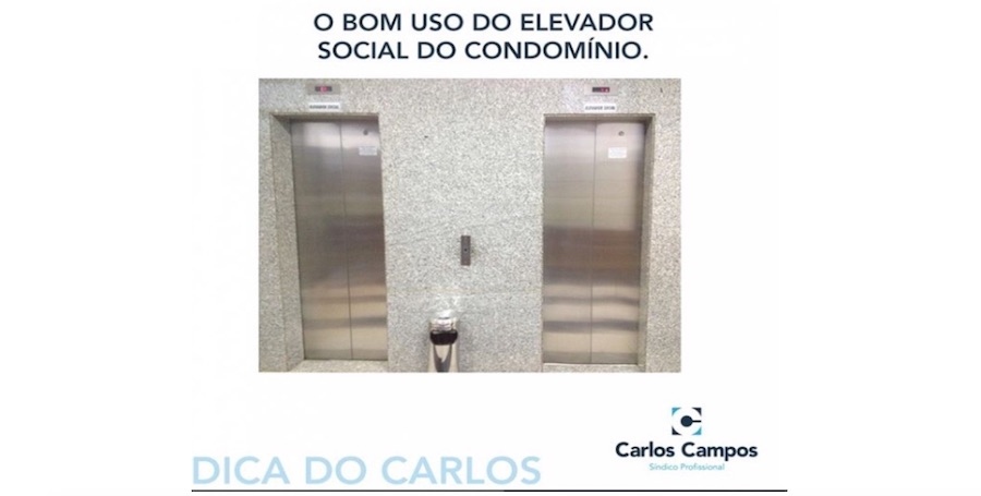 O Bom Uso do Elevador